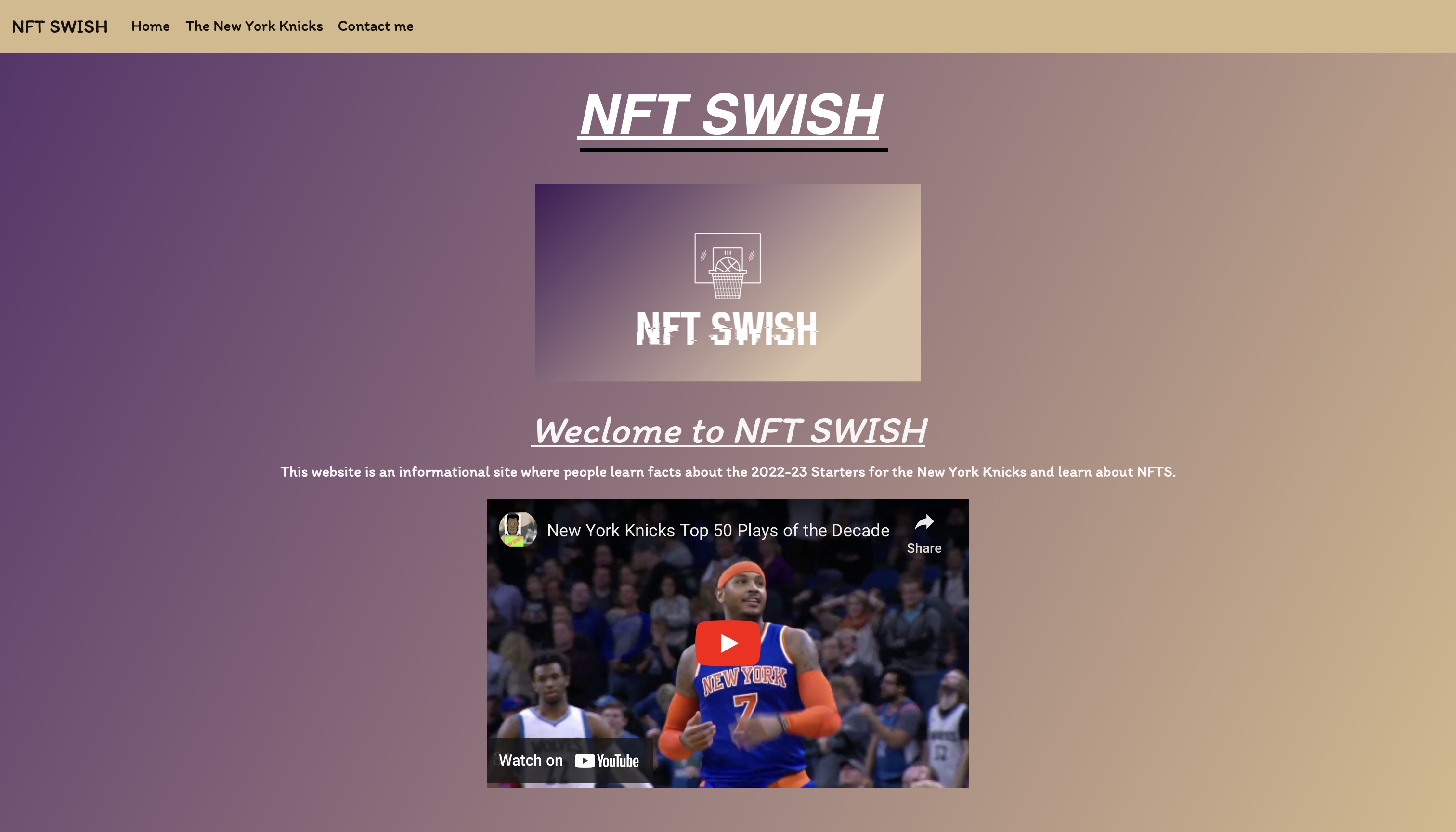 This is the picture link to the NFT SWISH project